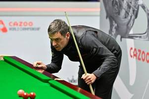 Topfavorit O'Sullivan bei Snooker-WM problemlos weiter