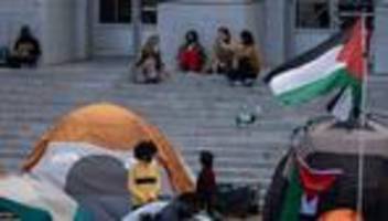 Kalifornien: Uni sagt Abschlussfeier nach propalästinensischen Protesten ab