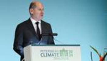 Petersburger Klimakonferenz: Scholz mahnt Schwellenländer zu mehr Klimaschutz