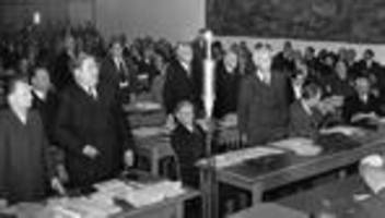 Einführung des Grundgesetzes: Der erste frohe Tag seit 1933