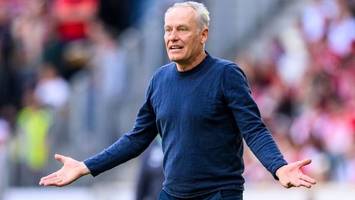 SC-Trainer Streich ärgert Niederlage: „Alles war gegen uns“