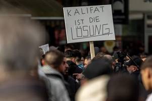 Islamisten-Demo für Faeser: schwer erträglich