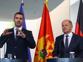 Beeindruckt von Fortschritten: Scholz sieht Montenegro auf EU-Kurs