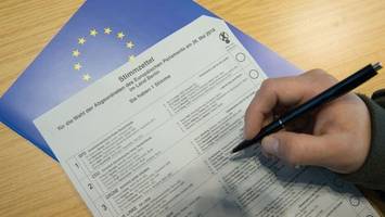 Versand der Unterlagen für Europawahl beginnt