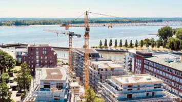 Sozialwohnung mit Blick auf die Elbe: Was der Neubau bietet