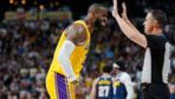 basketball: lakers scheitern in nba-playoffs - james' zukunft ungewiss