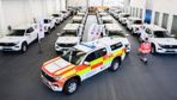 Rettungsdienste: DRK schafft 22 Fahrzeuge für Katastrophenschutz an