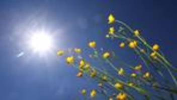 wetter: warmer april-abschied: bis zu 29,2 grad in thüringen