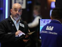 Dow verliert 1,5 Prozent: US-Anleger bekommen vor Fed-Entscheid kalte Füße