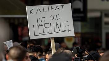 Radikale Muslime - Demonstrationen für ein „Kalifat“ in Deutschland - ein Spiel mit dem Feuer