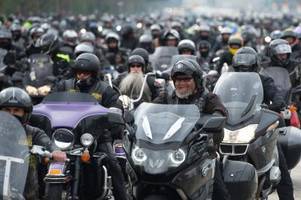 rund 25.000 biker bei treffen in nürnberg - usk im einsatz