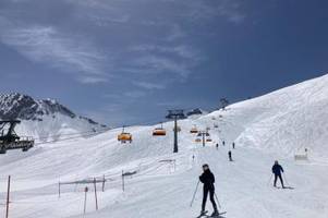 skisaison endet an zugspitze: fast perfekte bedingungen