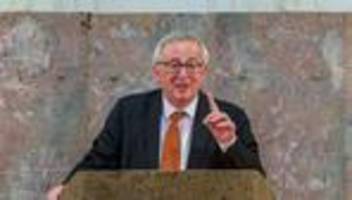 auszeichnungen: juncker erhält karlspreis der sudetendeutschen