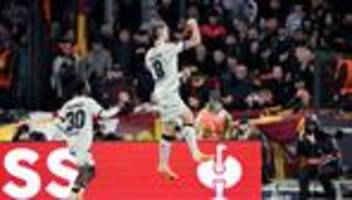 Europa League: Bayer 04 Leverkusen gewinnt gegen AS Roma erstes Halbfinalspiel