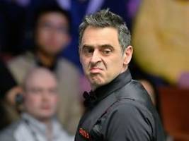 Kuriose Snooker-WM: O'Sullivans Pläne platzen im großen Favoritensterben