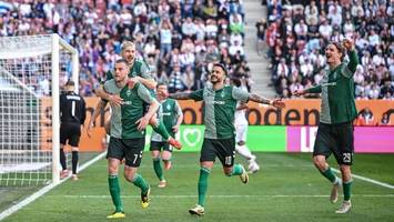 12 Jahre nach Champions-League: Werder Europacup-Kandidat