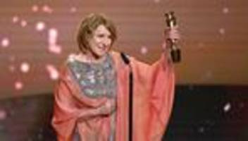 Beste weibliche Hauptrolle: Schauspielerin Corinna Harfouch gewinnt Deutschen Filmpreis