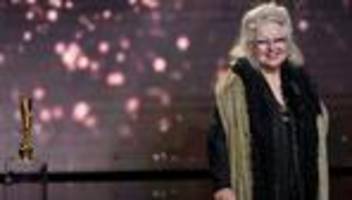 Deutscher Filmpreis: Schygulla sorgt bei Ehrenpreis-Auftritt für Lacher