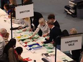 kommunalwahlen in großbritannien: sunaks tories steuern auf herbe niederlage zu