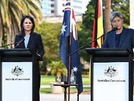 Ministerin auf Indopazifik-Reise: Baerbock will Rüstungskooperation mit Australien vertiefen