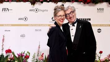 promis auf dem roten teppich beim deutschen filmpreis