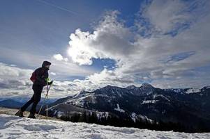 In den bayerischen Alpen herrscht weiter Gefahr durch Lawinen