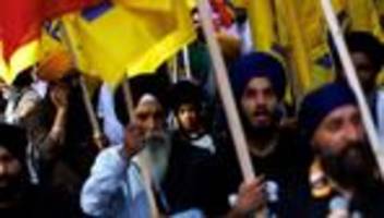 Mord an Sikh-Aktivist: Polizei in Kanada nimmt nach Mord an Aktivisten drei Inder fest