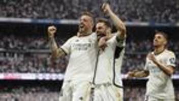 Fußball: Real Madrid ist vorzeitig spanischer Meister