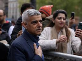 Kommunalwahl in England: Londons Bürgermeister Khan wiedergewählt