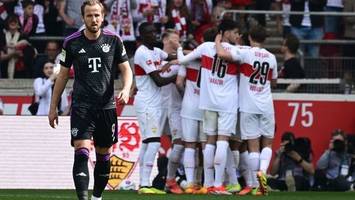 Angeschlagen nach Madrid: Bayern verlieren in Stuttgart