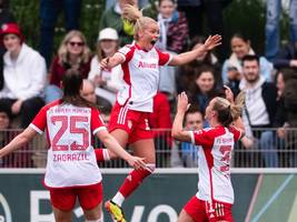 Frauenfußball: FC Bayern gewinnt vorzeitig die Meisterschaft