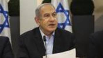 gaza-krieg: netanjahu lehnt hamas-forderung nach kriegsende ab