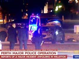 messerattacke in australien: polizei erschießt radikalisierten angreifer