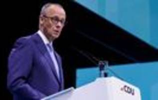 CDU: Jetzt live: Friedrich Merz eröffnet CDU-Parteitag