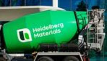 Baustoffkonzern: Heidelberg Materials verdient im Auftaktquartal weniger