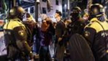 proteste an hochschulen: 125 festnahmen bei räumung von protestcamp an amsterdamer universität