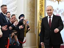 Herrschaft ist heilige Pflicht: Putin legt Amtseid für seine fünfte Präsidentschaft ab