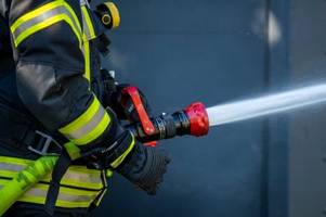 brand in sägewerk: hoher sechsstelliger schaden