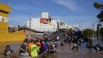 Extremwetter: Mindestens 100 Tote nach Überschwemmungen in Brasilien