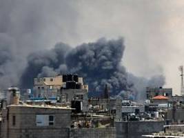stopp von waffenlieferungen: israel spricht mit usa über kampfpause in rafah