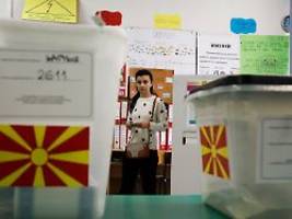 Rechte Opposition siegt haushoch: Nordmazedonier schicken Regierungspartei in die Versenkung