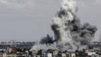 gaza-krieg: israel nutzt us-waffen laut bericht wahrscheinlich völkerrechtswidrig