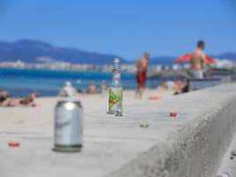 500 bis 1500 Euro Bußgeld: Alkoholkonsum auf Ballermann-Straßen verboten