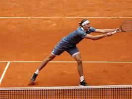 Endlich in Form für French Open?: Zverev müht sich bei wichtiger Generalprobe nur kurz