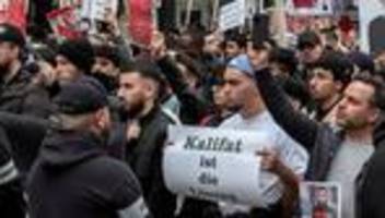 kalifatsdemo in hamburg: buschmann nennt kalifatsforderungen absurd, nicht strafbar