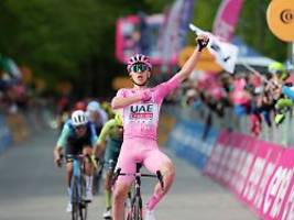 Heute nicht erwartet: Pogacar ist beim Giro so dominant, dass er sich selbst wundert