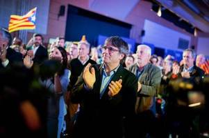 katalonien vor parlamentswahl: puigdemont im fokus