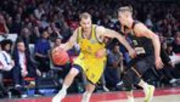 basketball bundesliga: alba berlin gewinnt letztes punktspiel in crailsheim