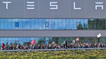 Aktionswoche gegen Tesla geht zu Ende - Lage ruhig