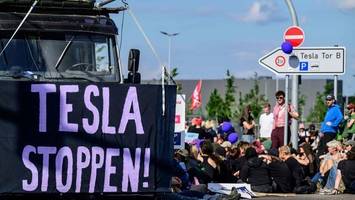 habeck attackiert tesla-demonstranten: „es gibt grenzen“